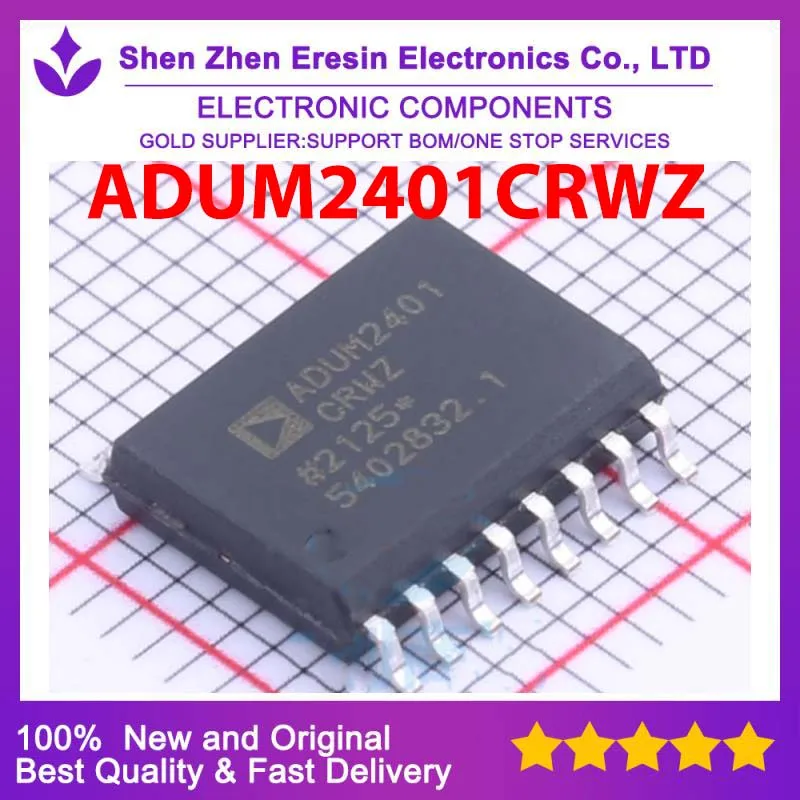 

Free shipping 5PCS/LOT ADUM2401CRWZ SOP16 New and original