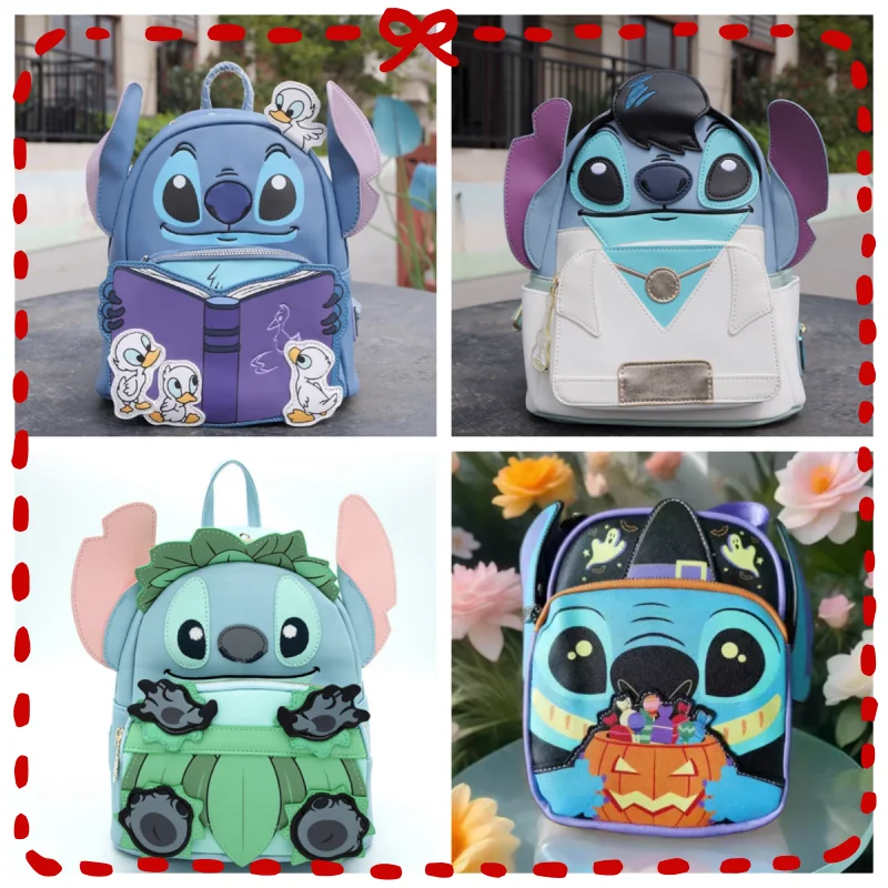 

В наличии рюкзак Loungefly, рюкзак Lilo & Stitch, кавайный рюкзак с героями мультфильмов для девочек, рюкзак для начальной школы, подарок