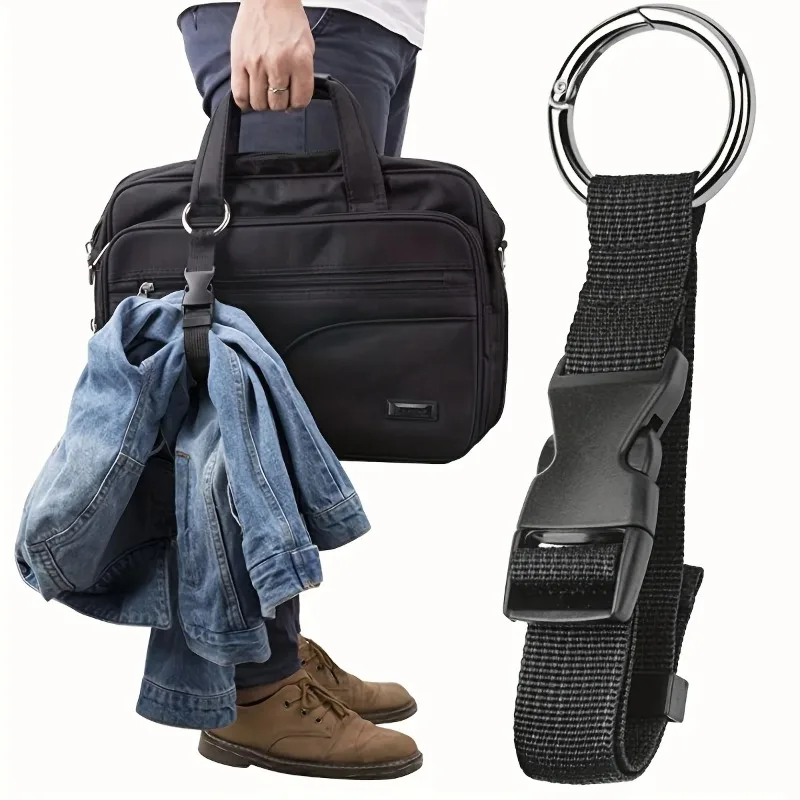 Travel Luggage Fixed Strap Backpack External Strap Portable With Release Buckle Add-A-Bag LuggageBelt Jacket Holder