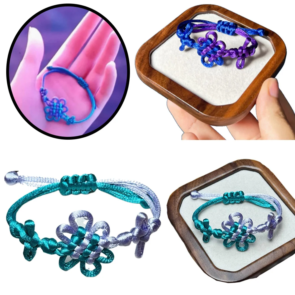 

2025 Cartoon Demon Hunter of KPop Cosplay Rumi Two Tone knot Hand Rope Accessories Costume Outfit Halloween Carnival Props