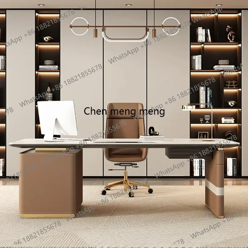 G153 Household Drawer Office Desk Computer Bedroom Modern Storage Laptop Office Desk Coffee Executive Mesa Ordenador Furniture