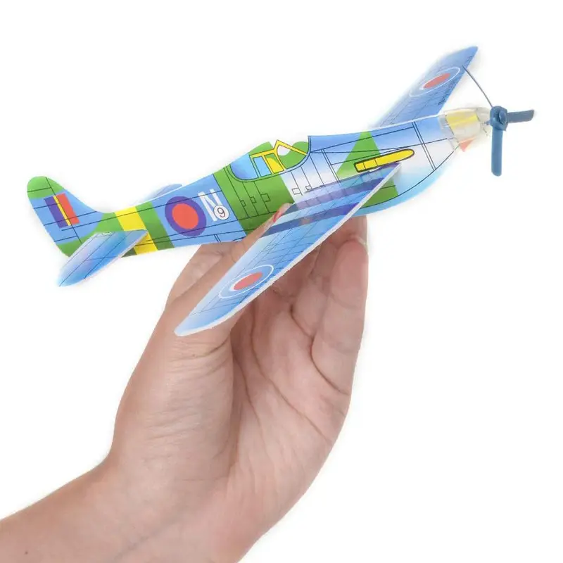 Kids DIY Hand Throw Flying Glider Planes Outdoor Toys Party Favors Avion Polystyrène Planeur Juguetes Divertidos Y Graciosos - Image 3