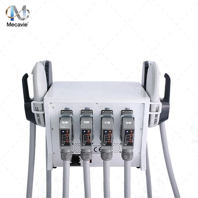 Professional RF Muscle Stimulation Body Shaper Device 6500W Dual Handpieces Body Contouring Skin Firming Beauty Machine