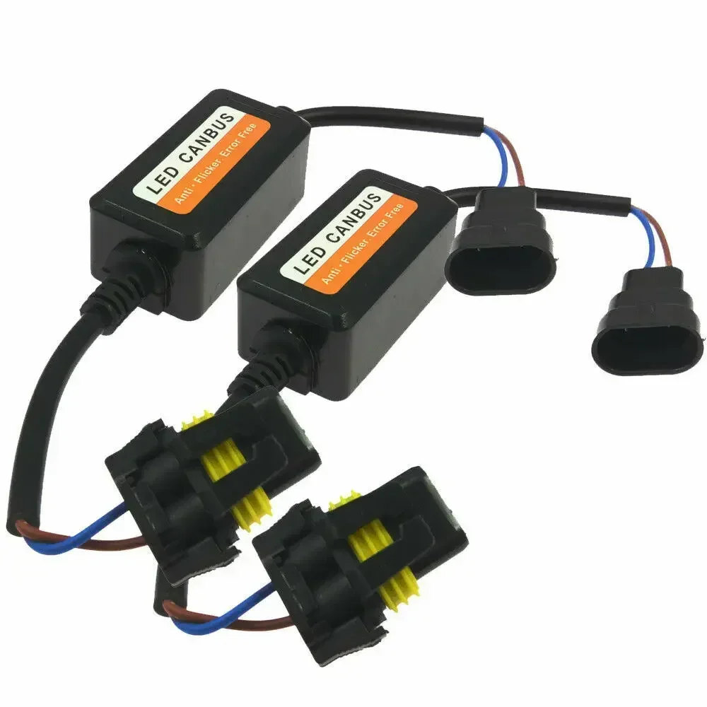 Resistencia antiparpadeo de Error de Faro, cancelador, decodificador 9005, 9006, H7, H4, H1, H3, 6000K, Hb4, lámpara Led Canbus