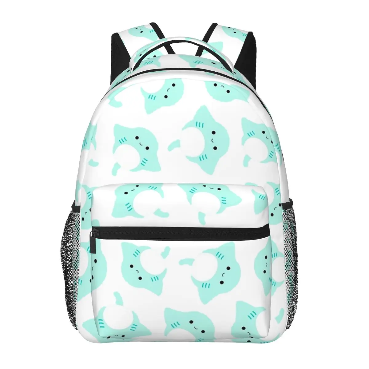 Maggie The Sting-ray Backpacks Boys Girls Bookbag Students School Bags Cartoon Laptop Rucksack Shoulder Bag Large Capacity