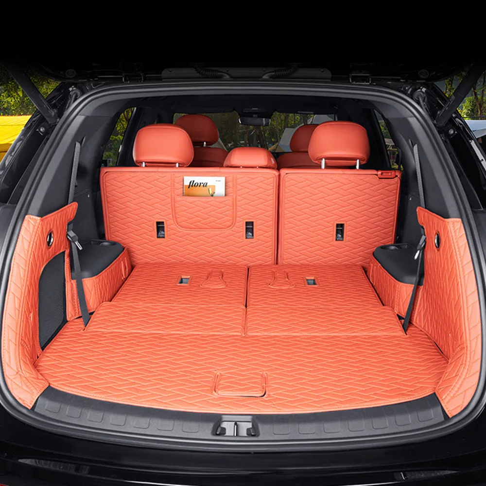 Fully Enclosed Trunk Cushion For BYD TANG L Sealion 8 EV/DM 2025 2026 Original Color Leather Trunk Cushion Car Accessories
