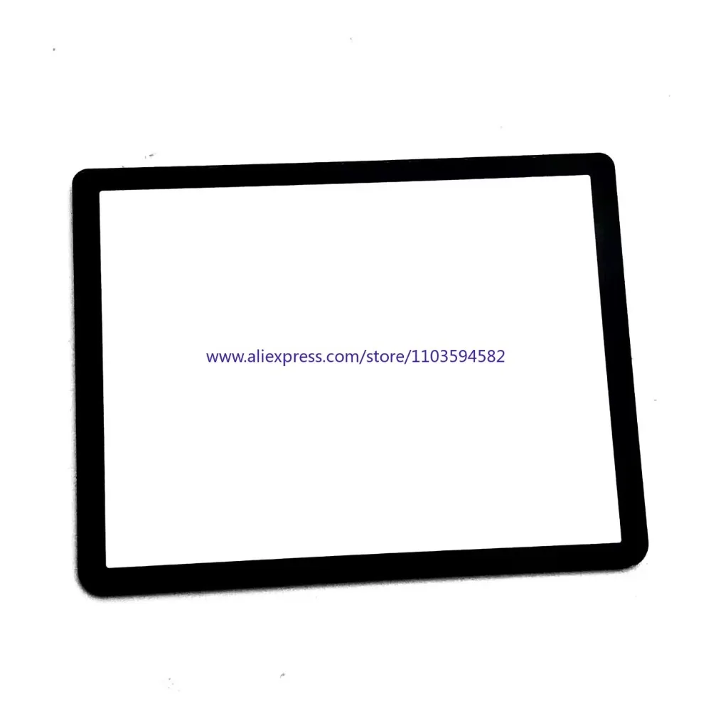New LCD Display Window Outer Glass Protective Screen for Canon EOS 500D Camera Replace Repair Parts + Tape