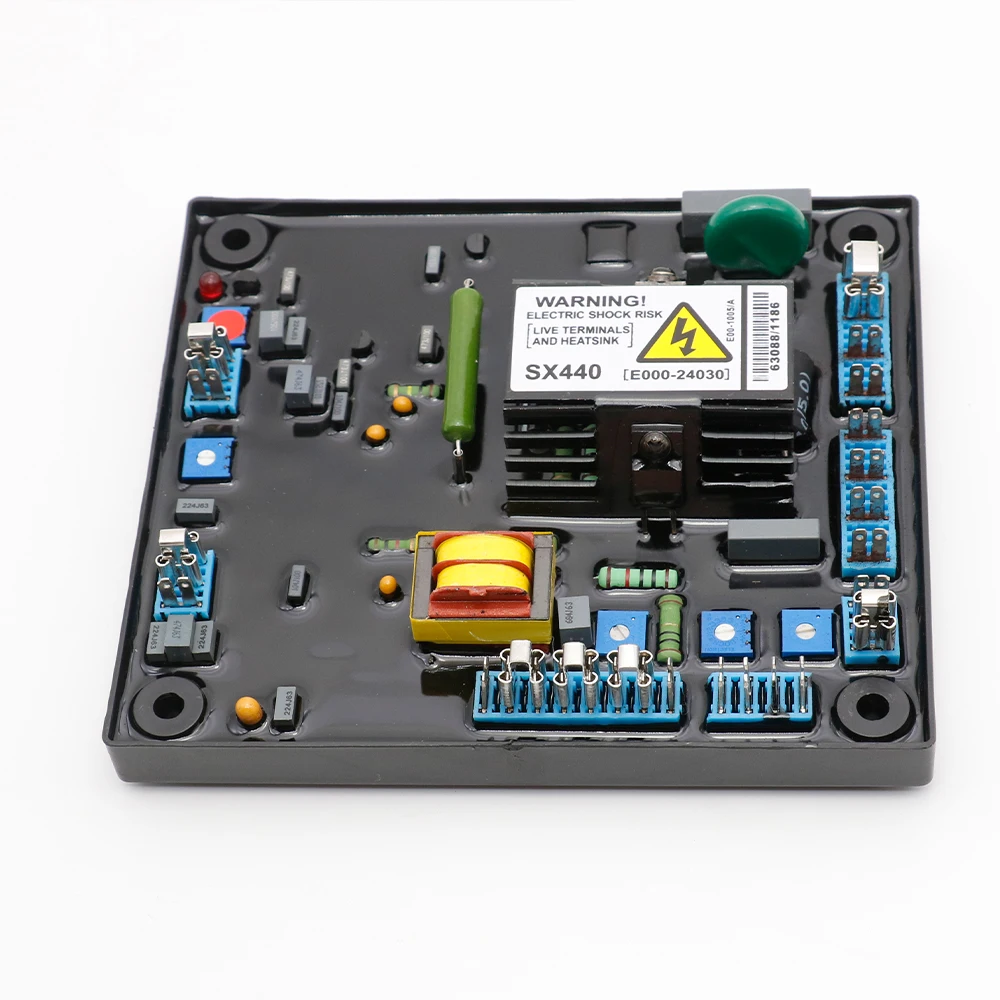 Imagem -04 - Regulador de Tensão Automático para Brushless Diesel Genconjunto Estabilizador Board Sx440 Avr Generator Steady Voltage Control 500kw