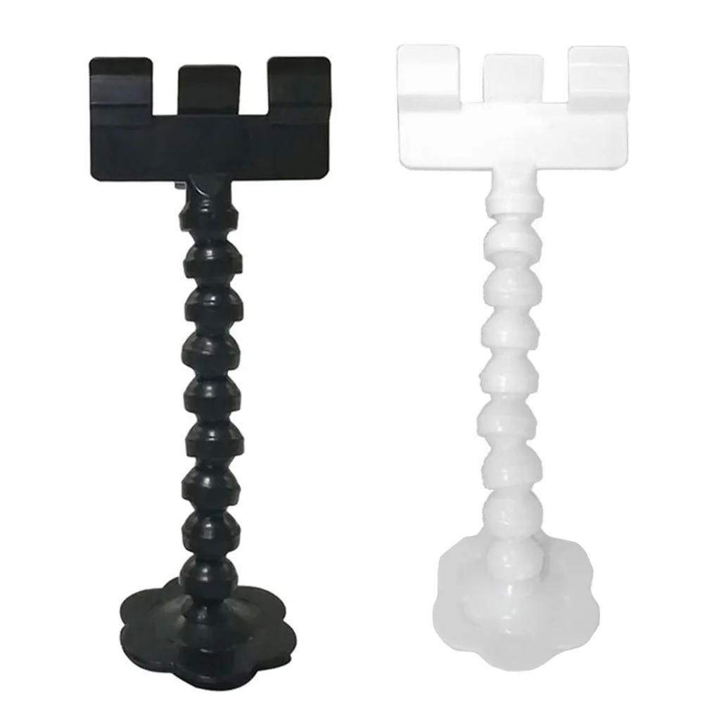 

2Pcs Dog Selfie Rods Pet Photography Tool Sturdy PVC Build Flexible Neck Support Phone Tablet Mount with Treat Clip for Focused