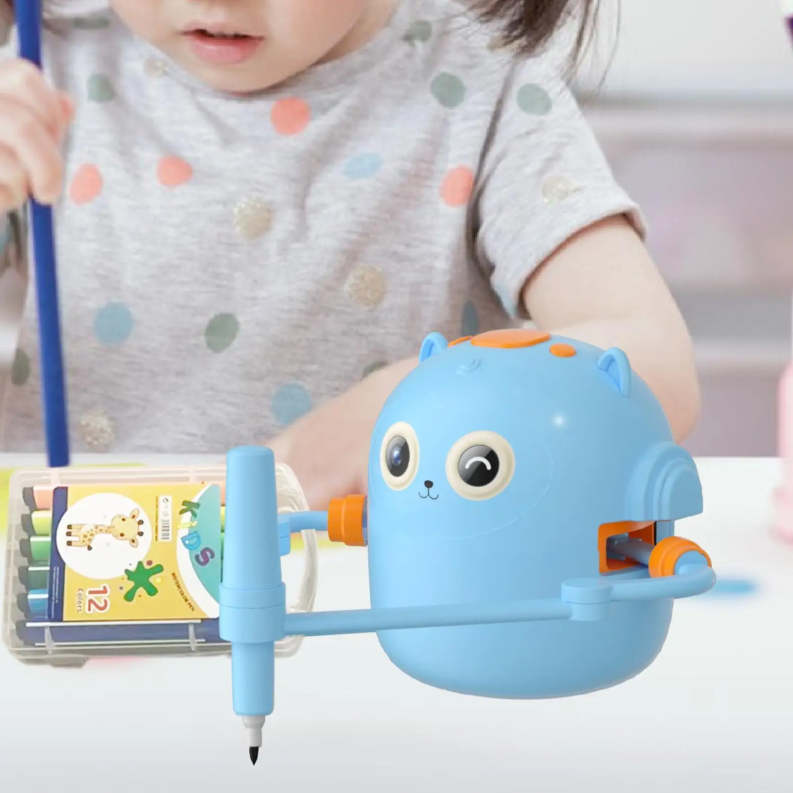 

Drawing Robot for Kids Learning Toy for Boys Girls Children Birthday Gift