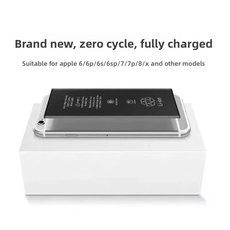 لبطارية IPhone15 IPhone8p سعة كبيرة 7plus/5s/6s/6sp/13/xs/11/x بطاريات بديلة للبطارية عالية السعة مع أدوات