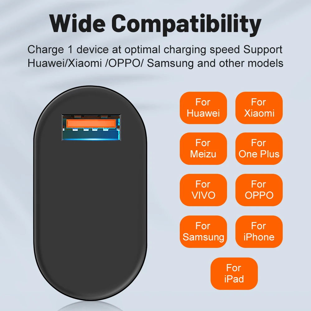 شاحن USB محمول لوحي ، دعم الشحن السريع لهاتف آيفون 15 و 14 و 13 و 12 و 11 برو ماكس و 8 بلس و شاومي و أوبو و و 20 واط #6