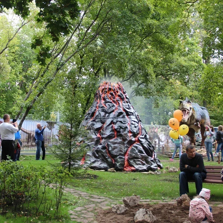 Fiberglass simulation dinosaur egg