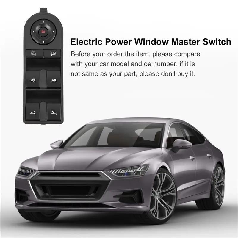 【 Store!!】 Power Window Switch For Vauxhall For Opel Tigra Twintop 2004-2016 93162636