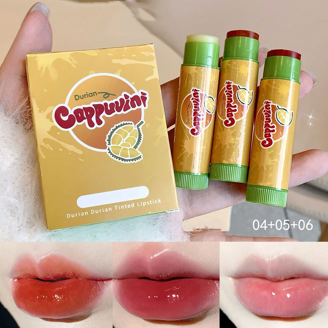 3 stuks hydraterende getinte lippenbalsem - hydraterende Koreaanse make-up voor glanzende lippen, langdurig - perfect Valentijnsdagcadeau