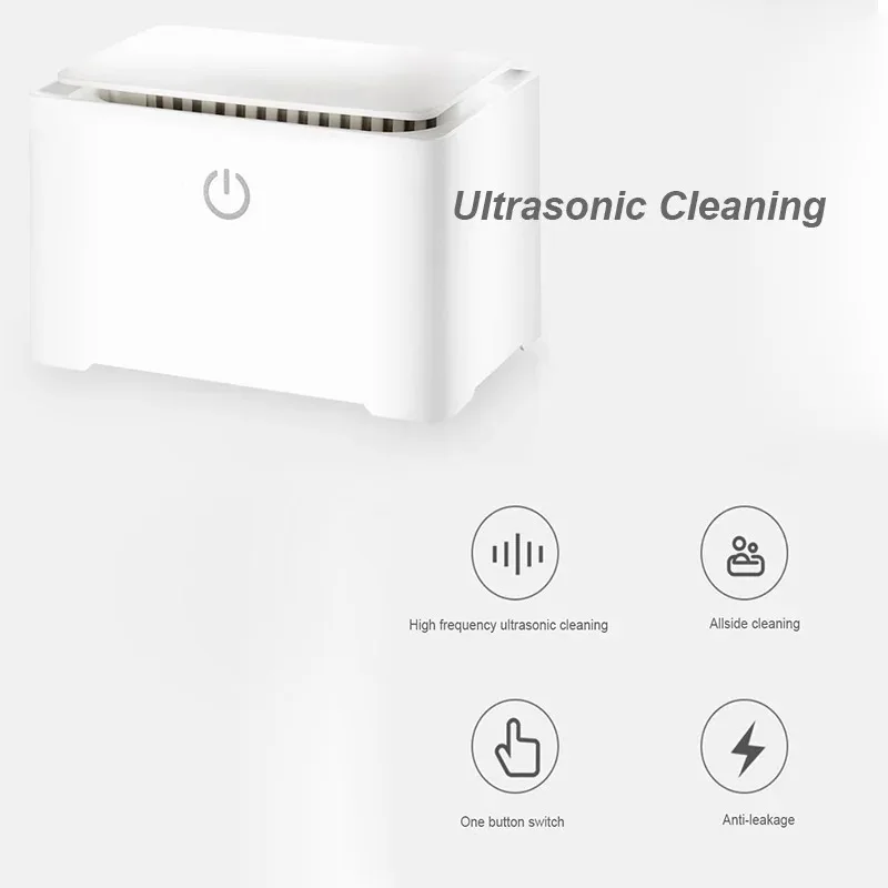 Ultrasonic Cleaner 20W Ultrasonic Glasses Jewelry Cleaner 280ML Ultrasonic Cleaning Machine Ultrasound Washing Bath For Glasses