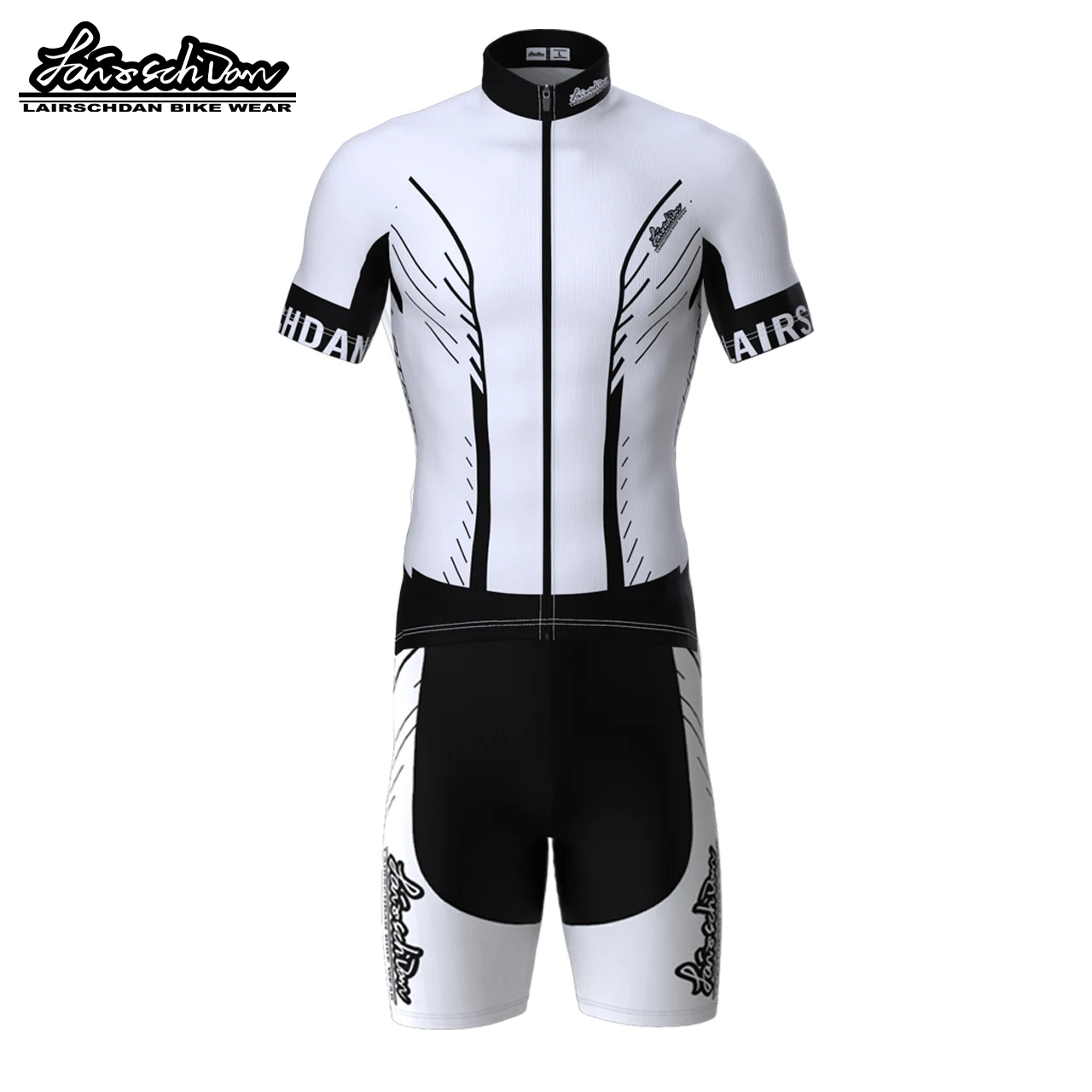 

New 2025 Summer LairschDan Cycling Jersey Bib Pants Set Ropa Ciclismo Bicycle MTB Clothing Road Bike Suit Men's Short Sleeve Set