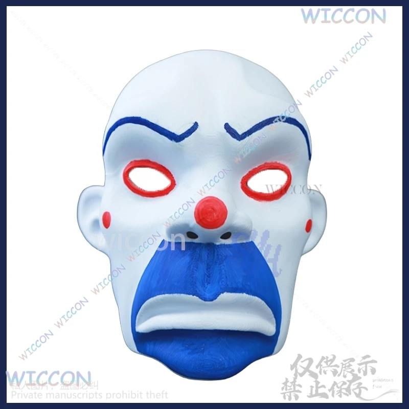 

Anime Movie Bank Knight Cosplay Joker 3D Polylactic Acid Horror Mask Props Masquerade Halloween Christmas Party Gifts Customized