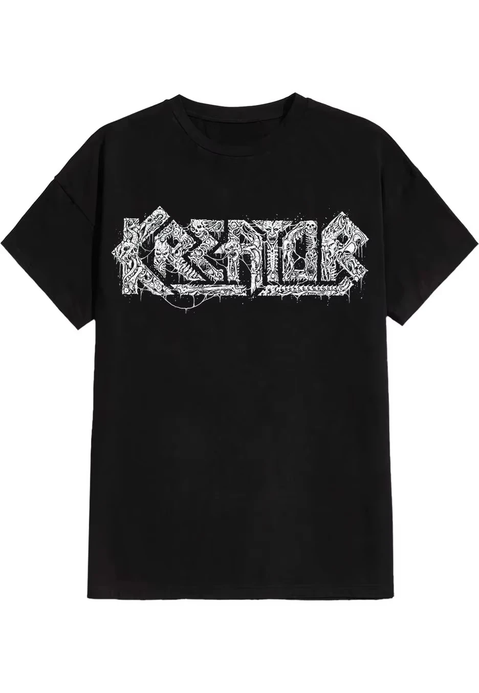 

2025 Kreator Dark Art Pentagram Peripheral Pattern Printing Summer Luxury Brand Cotton Men's and Women's T-Shirts Short Sleeves