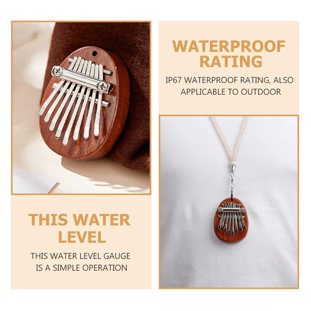 

Thumb Piano Musical Accessories Oval Exquisite Finger Mini Functional Instruments Kalimba Child