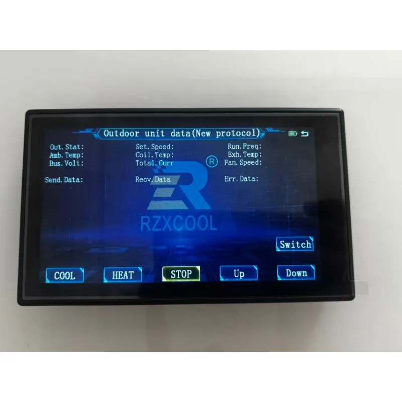 Bilingual Multi-Brand Inverter AC Tester - Outdoor Unit Fault Diagnosis & Repair Tool for AC Technicians