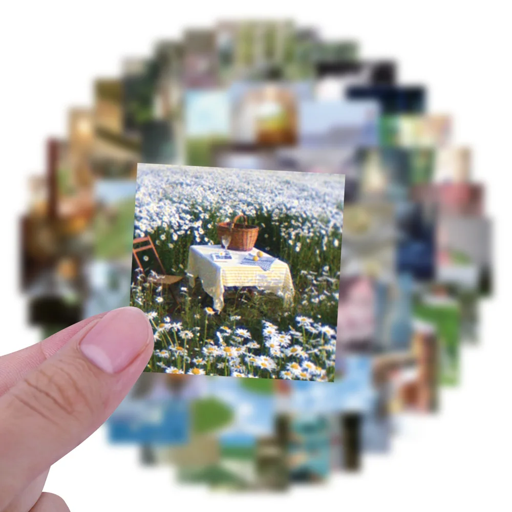 80PCS Cute Dreamcore Stickers Ins Style Aesthetic Cartoon Decoration DIY Phone Fridge Notebook Bike Suitcase Toys Graffiti Gifts