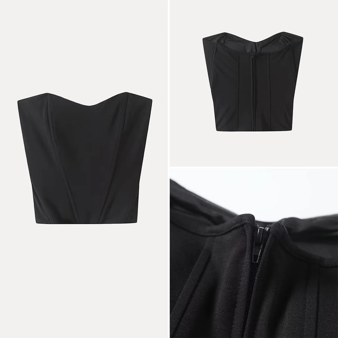 Chaleco Sexy ajustado de fibra con tirantes para mujer, ropa interior Personal Faion, longitud ortopé, novedad de otoño