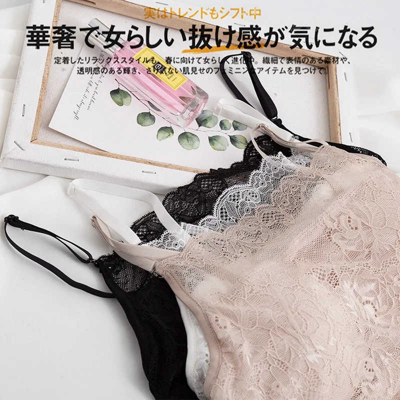 Birdtree, 100% Real Silk Bra, Women Lace Wire Free Bralette Removable Pads Bandeau Bra, Mini Cami Half Cami P36058QM