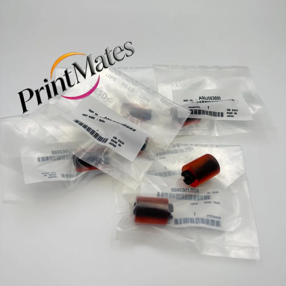 Rodillo de recogida A00J563600 para Konica Minolta Bizhub C224 C224e C284e C308 C364 C364e C368 C454 C554 C652, fabricado en Japón, 10 Uds.