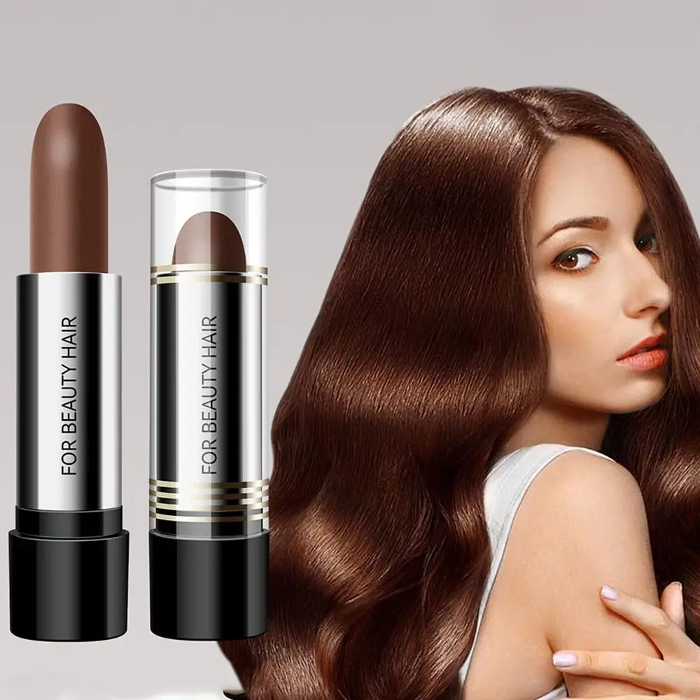 Quickly Disposable Hair Dye Pen Lipstick Type Fast Staining Hair Color Stick High Saturation Simple Hair Color Cream