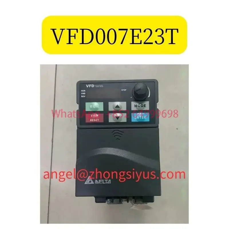 VFD007E23T Used Delta inverter 0.75kW 220V operation function OK