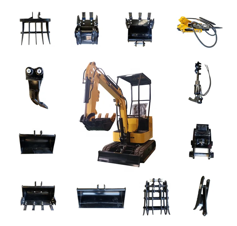 

Excavator Accessories Can Be Freely Selected Mini Excavator Accessories