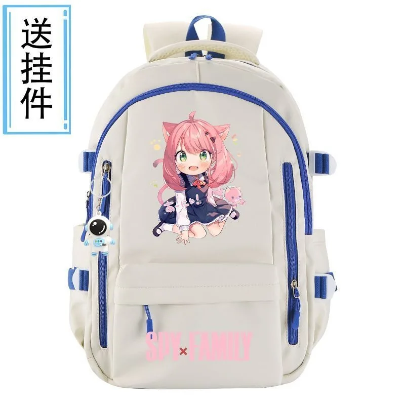 

Breathable mesh, 31×44×19cm Black Blue Grey Red, Spy x Family, Student Kids Teens School Bags, Anime Backpacks Girls Boys