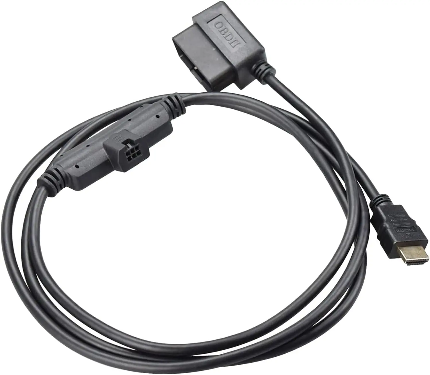 

JUTA OBD2 to HDMI Monitor Interface Cable Fit for Edge CS2 , CTS2 and CTS3 PC HDTV Professional Video Connector