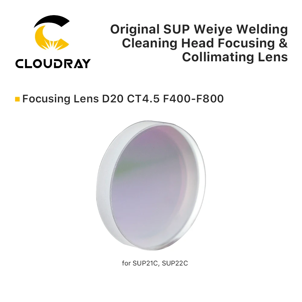 Imagem -04 - Cloudray-focando e Colimando Lentes Weiye Sup Fibra Laser Soldagem Cabeça Original 1064nm