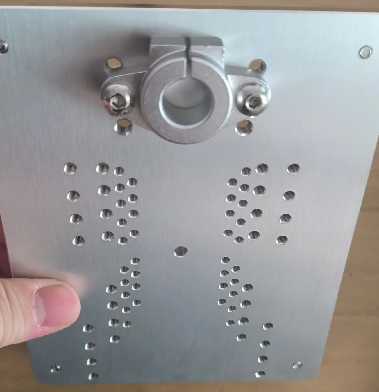 120X150X6mm Mini Drilling Machine Bottom Plate Can Be Paired with 40/50/60/80mm Fine Tuned Slide Table