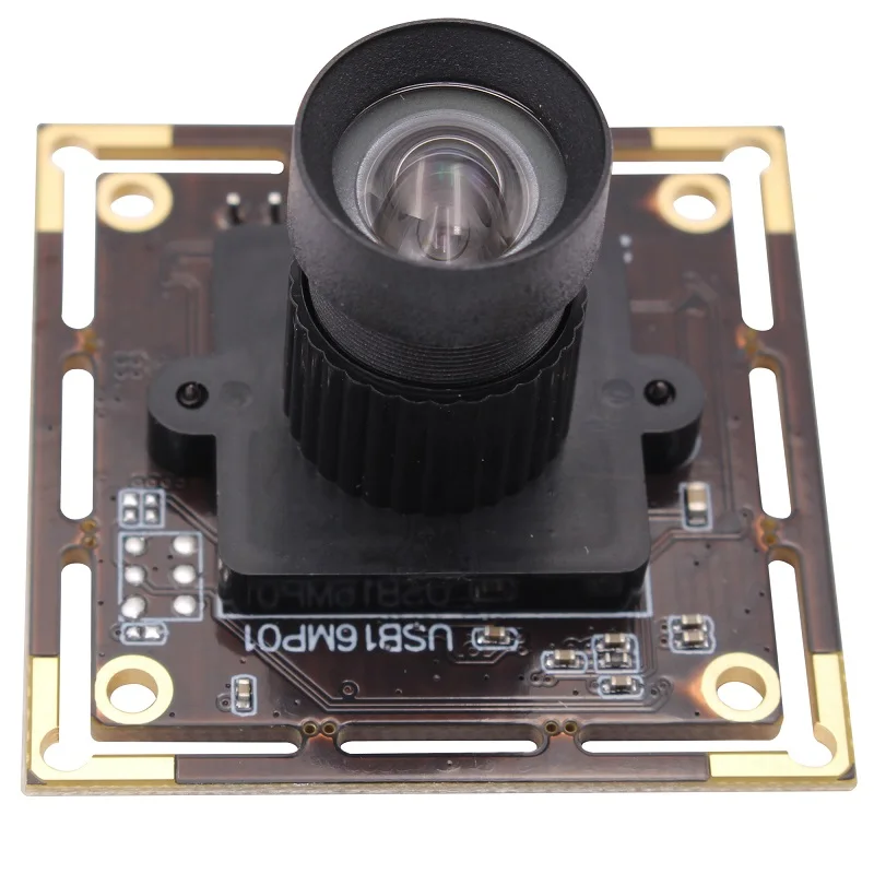 High resolution 16MP IMX298 CMOS Sensor HD mini USB Camera Module free driver for document shooting