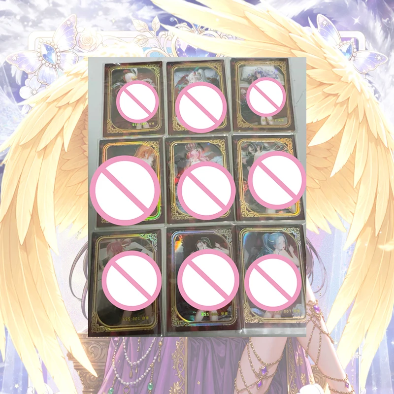 Hangka Anime One Piece BP SSS SP POT HFR SLP Cards Robin Nami Hancock Vivi Perona Uta Yamato Reiju Shirahoshi Collection Cards