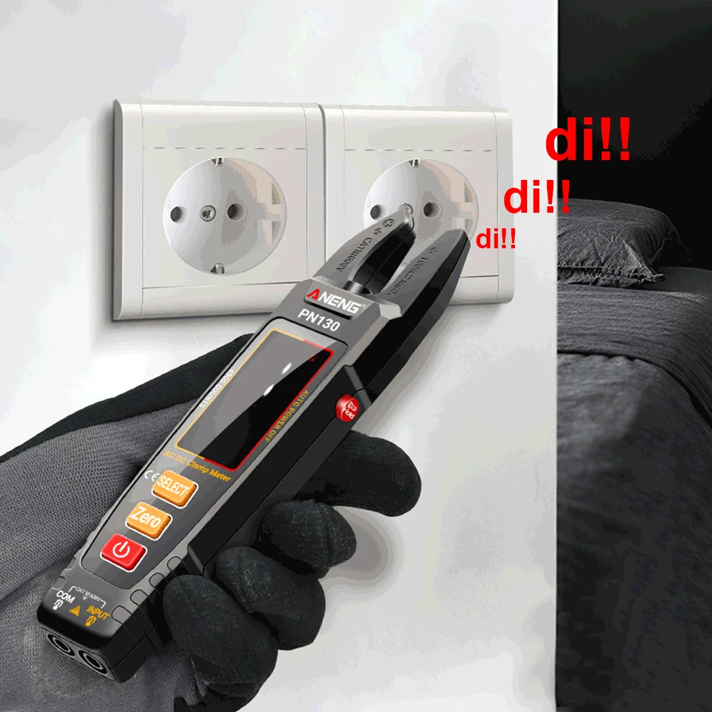 

AC/DC Voltage Current Tools Digital Multimeter Built-in Lithium Battery Intelligent Clamp Meter Capacitance Resistance Tester