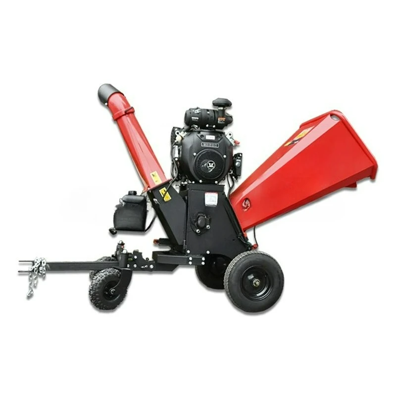 È adatto per il taglio del frantoio dei rami 12 cm che schiacciano il frantoio dei rami dei frutteti di paglia di bambù paesaggistico personalizzabile