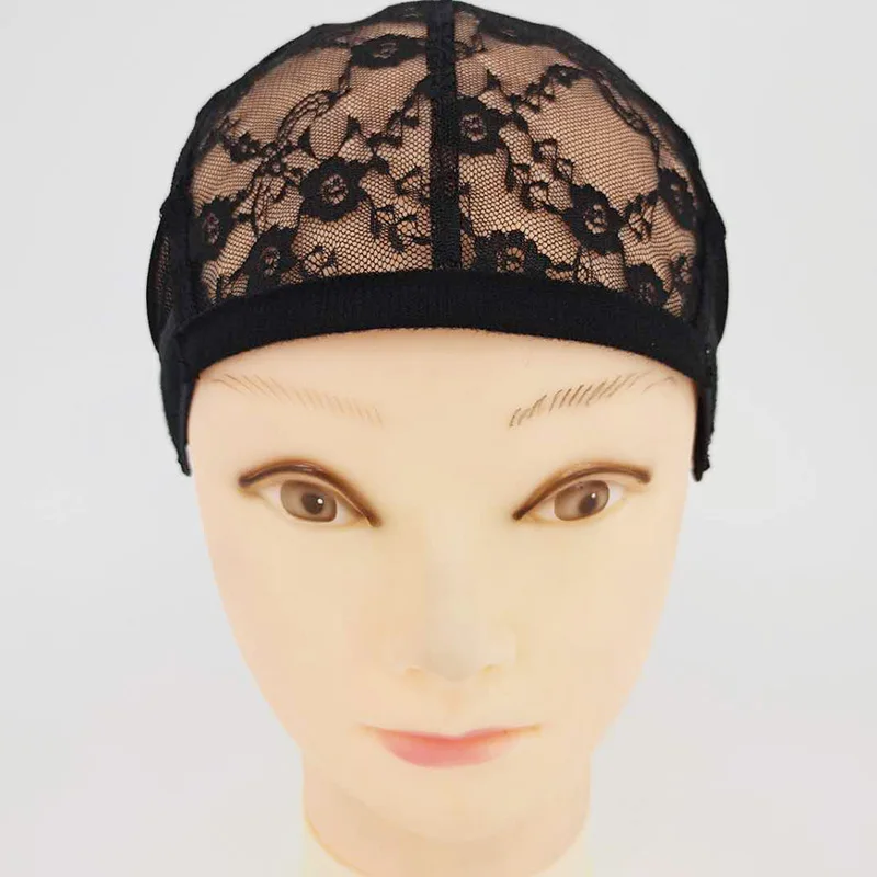 

Front Lace Floral High Elasticity Comfortable Breathable Wig Head Cover Net Hat