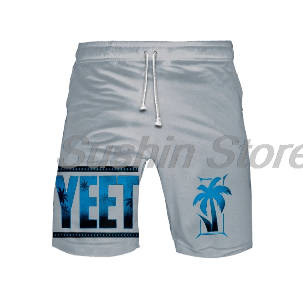 Jey Uso-pantalones cortos de baloncesto para hombre y mujer, ropa informal de playa, estilo Hip Hop, Jey Uso Yeet Merch, para verano