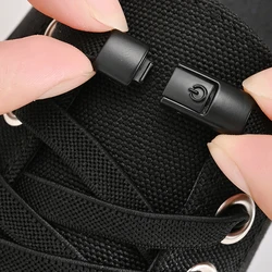 Lacci per scarpe senza cravatta da 8mm lacci per scarpe con chiusura a pressione senza cravatte lacci elastici Sneaker per bambini lacci piatti allargati per adulti per scarpe