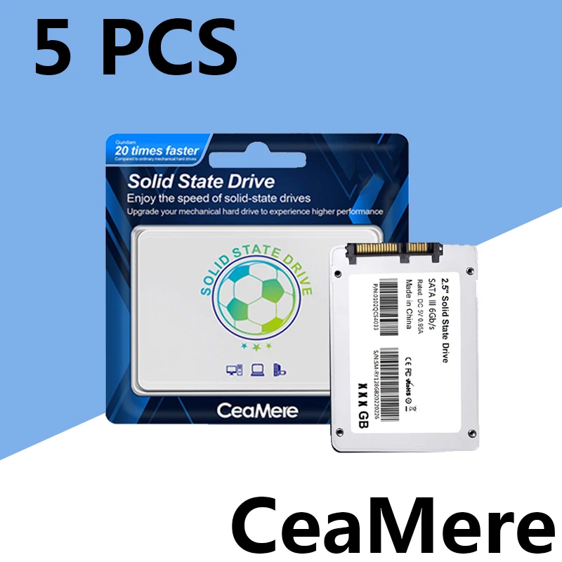 Hard drive disk 5PCS 2.5 Ssd 120GB  solid state drive disk for laptop desktop