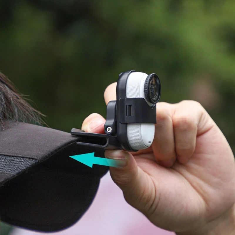 ที่หนีบหมวกสำหรับ 360 GO 3S/GO 3, คลิปหนีบกล้องแบบปลดเร็วที่ปลอดภัย