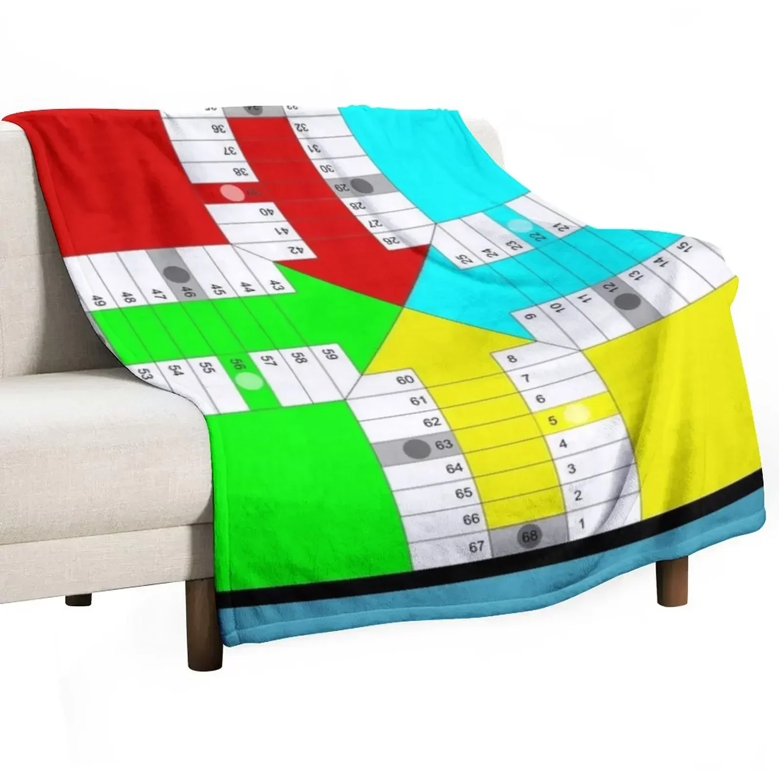 

PARCHíS Throw Blanket Flannels Blankets For Bed Stuffeds Fashion Sofas Blankets