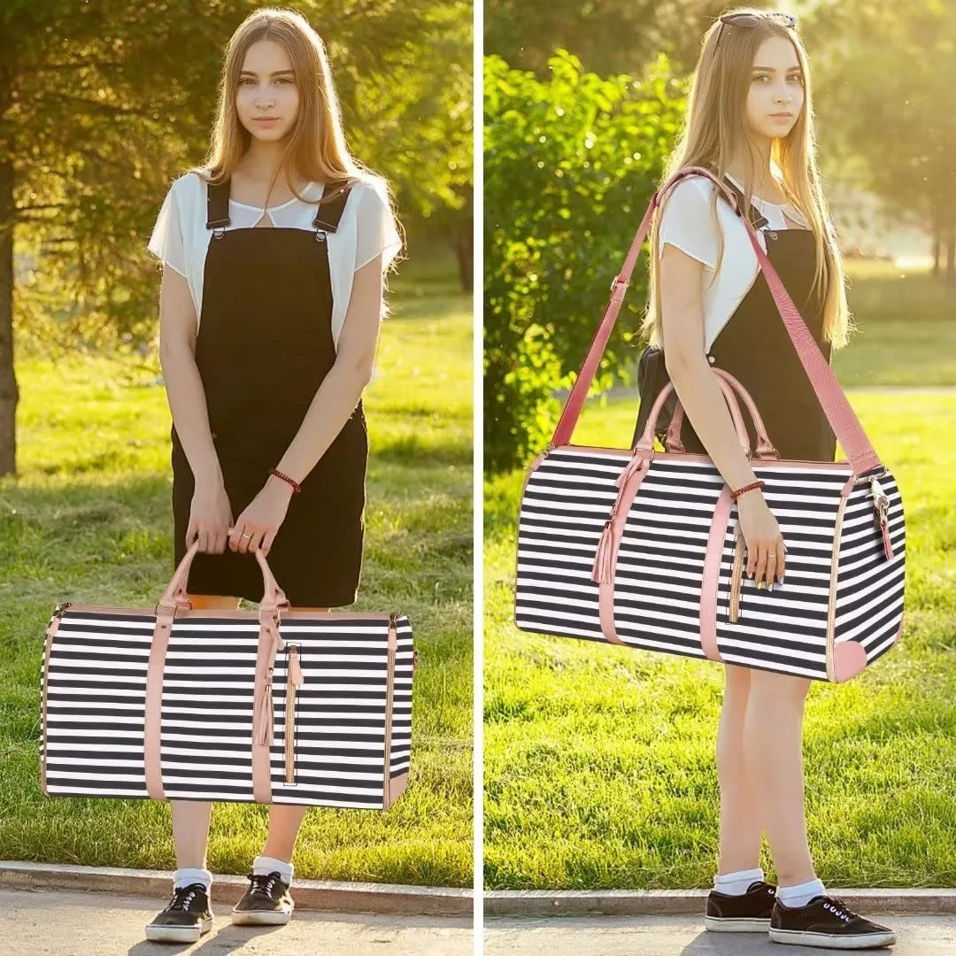 Paktas, damesbagagetas, draagbare opvouwbare reistas, opbergtas, opbergtas voor kledingkleding, draagbare zakelijke tas