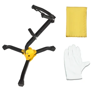 Taşınabilir katlanabilir klavye tutucu, saksafon, trompet, Flüt Standı, Saksafon, Dirsek, pirinç aletleri, Standları, Askı 6 Büyük satış, destek, bakım-no. 3