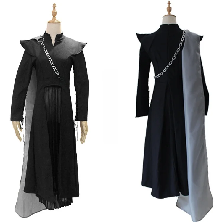   Staffel 7, Drachenmutter-Cosplay-Kostüm, Lied von Eis und Feuer, Dany Halloween, traditionelle Bühnenkleidung für Damen