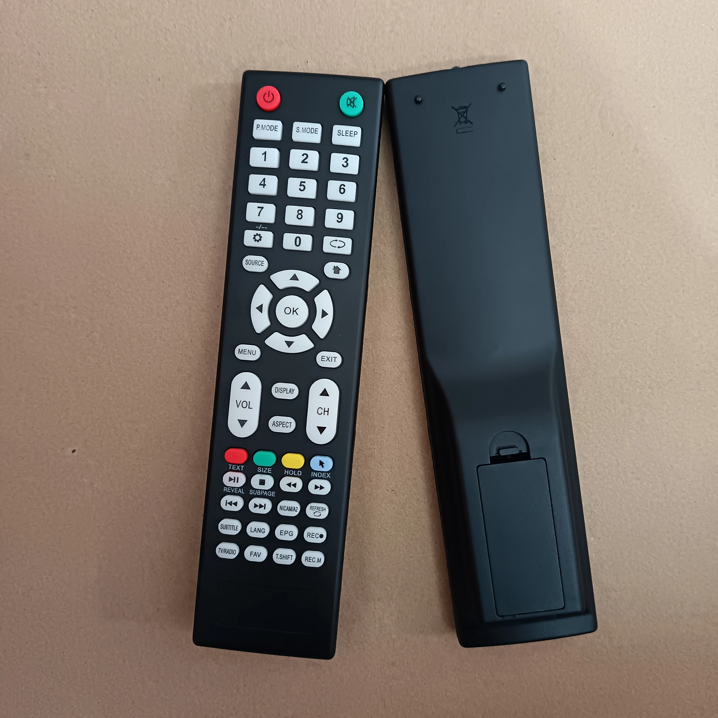 جهاز تحكم عن بعد جديد لتلفزيون danat & LENCO & Nikai & Pilot PD43HE DTD39BF UHD65SLED1 NTV3200SLED3 Android الذكي